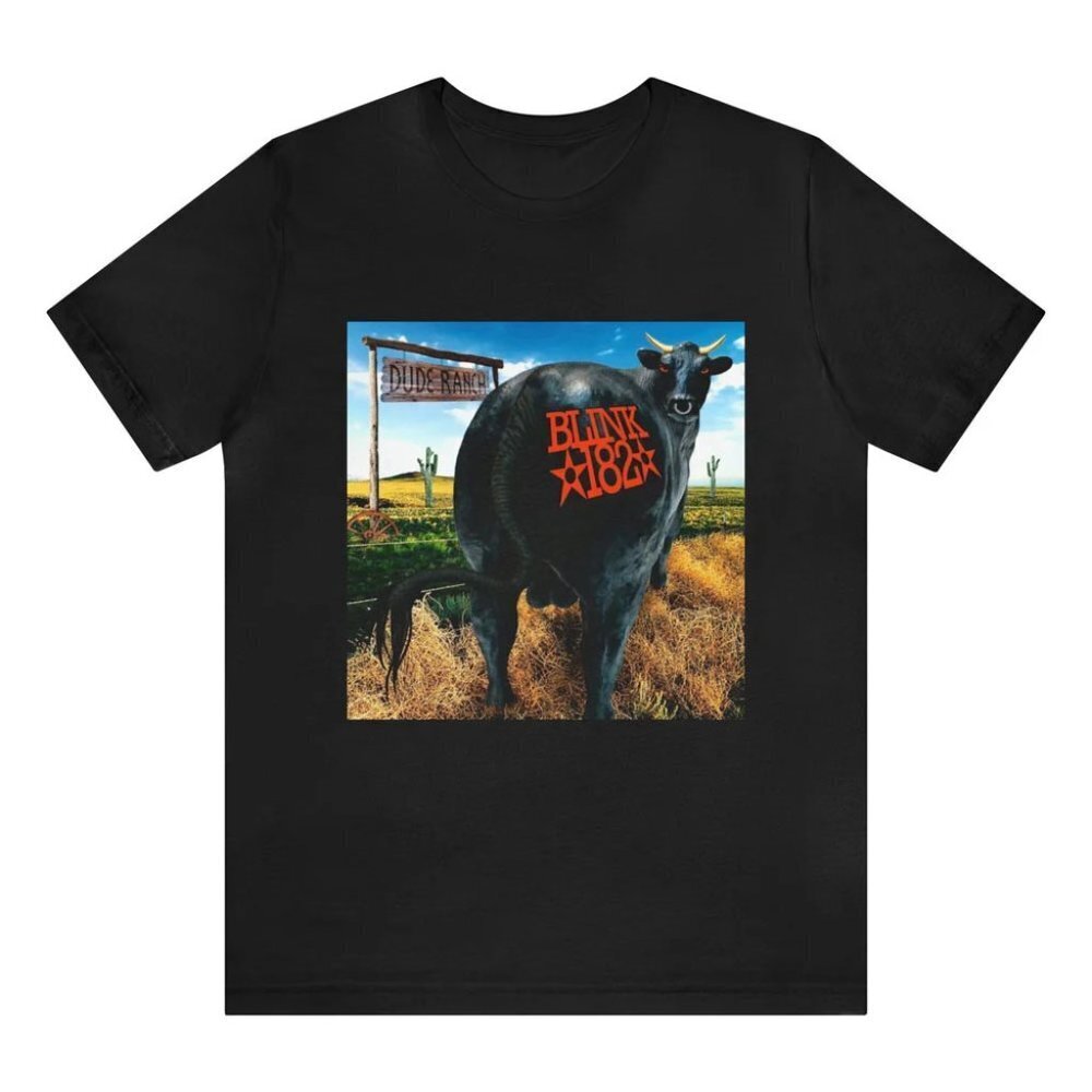 Blink182 Tshirt Angry Buffalo Blink182 Tshirt - Picture 1 of 4